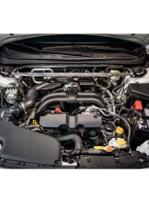 HPS Performance Aluminum Oil Catch Can Kit for Subaru Legacy/Outback 2015-2019, Black                                     - 860-006 - Image 4