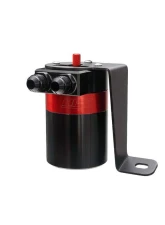 HPS Performance Aluminum Oil Catch Can Kit for Subaru WRX STI 2017-2021, Black                                     - 860-008 - Image 8