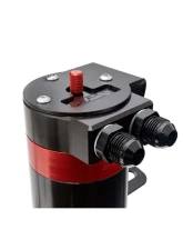 HPS Performance Aluminum Oil Catch Can Kit for Subaru WRX STI 2017-2021, Black                                     - 860-008 - Image 3