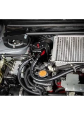 HPS Performance Aluminum Oil Catch Can Kit for Subaru WRX STI 2017-2021, Black                                     - 860-008 - Image 7