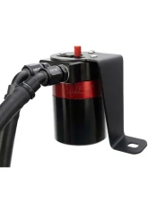 HPS Performance Aluminum Oil Catch Can Kit for Subaru WRX STI 2017-2021, Black                                     - 860-008 - Image 8