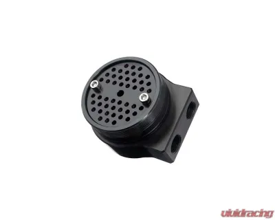 HPS Performance Aluminum Oil Catch Can Kit for Subaru WRX STI 2017-2021, Black - 860-008