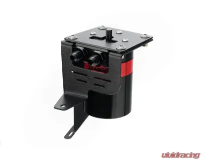 HPS Performance Red Aluminum Oil Catch Can Kit Honda Civic Si 2.4L K24Z7 2012-2015 - 860-027