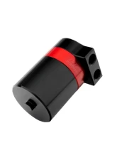 HPS Performance Red Aluminum Oil Catch Can Kit Honda Civic Si 2.4L K24Z7 2012-2015                                     - 860-027 - Image 6