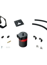 HPS Performance Red Aluminum Oil Catch Can Kit Honda Civic Si 2.4L K24Z7 2012-2015                                     - 860-027 - Image 8
