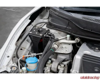 HPS Performance Red Aluminum Oil Catch Can Kit Honda Civic Si 2.4L K24Z7 2012-2015 - 860-027