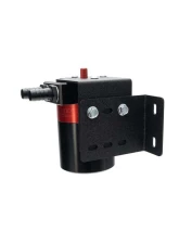 HPS Performance Products Universal Black 3/8" Oil Catch Can Kit - 5oz Billet Aluminum                                     - 861-501 - Image 4