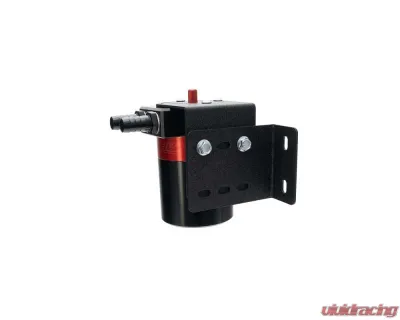 HPS Performance Products Universal Black 3/8" Oil Catch Can Kit - 5oz Billet Aluminum - 861-501