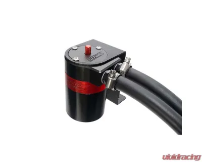 HPS Oil Catch Can Black Universal Oil Catch Can  1/2 - 861-502
