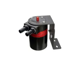 HPS Oil Catch Can Black Universal Oil Catch Can  5/8