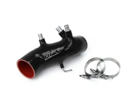 HPS Black Reinforced Silicone Post MAF Air Intake Hose Kit for Toyota 86-92 Supra 7MGTE Turbo