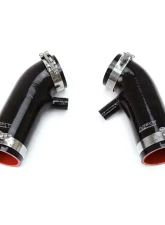 HPS Reinforced Silicone Post MAF Air Intake Hose (Black) Infiniti | Nissan 2007-2020                                     - 87-68426-BLK - Image 3