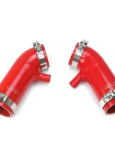 HPS Performance Products Reinforced Silicone Post MAF Air Intake Hose Red for Infiniti Nissan 2007-2020                                     - 87-68426-RED - Image 2