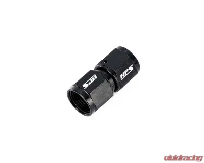 HPS Performance Products HPS Swivel Coupler Aluminum AN-3 Straight Black 6061 - AN9001-03