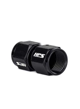 HPS Performance Products HPS Swivel Coupler Aluminum AN-3 Straight Black 6061                                     - AN9001-03 - Image 3