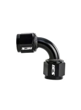 HPS Performance Products HPS Swivel Coupler Aluminum AN-12 90 Degree Black Finish                                     - AN9901-12 - Image 2