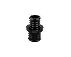 HPS Performance Black Billet 6061 Aluminum Joiner Hose Union Connector - 1