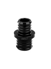 HPS Performance Products Black Billet 6061 Aluminum Joiner Hose Union 1" to 3/4                                     - AHUR-075-100-BLK - Image 2