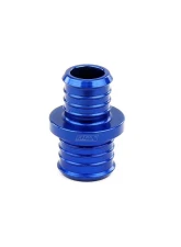 HPS Performance Blue Billet 6061 Aluminum Joiner Hose Union 1" to 3/4" Reducer Connector                                     - AHUR-075-100-BLUE - Image 2