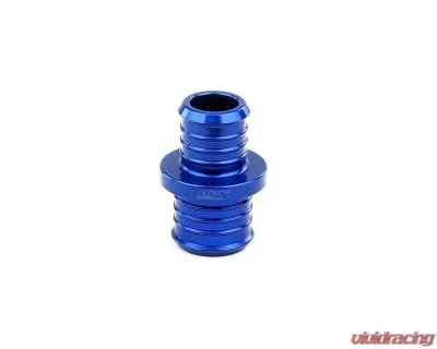 HPS Performance Blue Billet 6061 Aluminum Joiner Hose Union 1" to 3/4" Reducer Connector - AHUR-075-100-BLUE