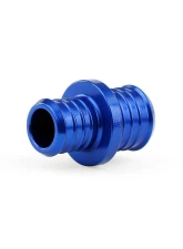 HPS Performance Blue Billet 6061 Aluminum Joiner Hose Union 1" to 3/4" Reducer Connector                                     - AHUR-075-100-BLUE - Image 2