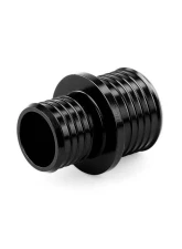 HPS Performance Black Billet 6061 Aluminum Joiner Hose Union Connector 1-1/8" to 1                                     - AHUR-100-112-BLK - Image 2