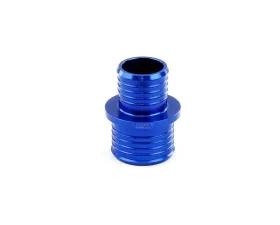 HPS Performance Blue Billet 6061 Aluminum Joiner Hose Union Connector - 1-1/4