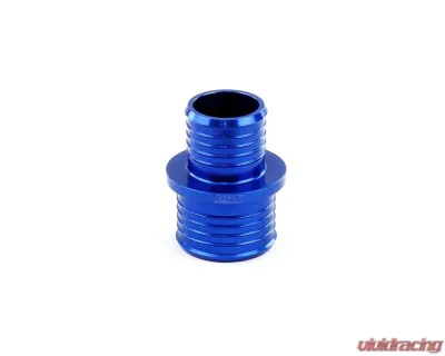 HPS Performance Blue Billet 6061 Aluminum Joiner Hose Union Connector 1-1/4" to 1 - AHUR-100-125-BLUE