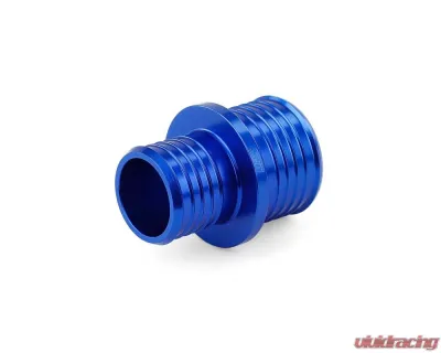 HPS Performance Blue Billet 6061 Aluminum Joiner Hose Union Connector 1-1/4" to 1 - AHUR-100-125-BLUE