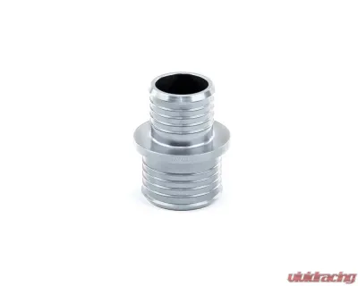 HPS Performance Silver Billet 6061 Aluminum Joiner Hose Union Connector 1-1/8" to 1 - AHUR-100-112-SL