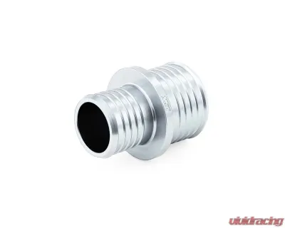 HPS Performance Silver Billet 6061 Aluminum Joiner Hose Union Connector 1-1/8" to 1 - AHUR-100-112-SL