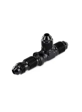 HPS Performance Products HPS AN-4 Bulkhead Tee Adapter Aluminum Black 6061 for Hoses                                     - AN804-4 - Image 3
