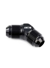 HPS Performance Products HPS AN813-10 Union Adapter Aluminum -10 45 Degree Black                                     - AN813-10 - Image 3