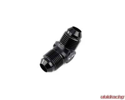 HPS Performance Products HPS AN813-10 Union Adapter Aluminum -10 45 Degree Black - AN813-10