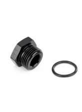 HPS Performance Products AN814-16 AN-16 Aluminum Thread Plug Black with Viton O-Ring                                     - AN814-16 - Image 5