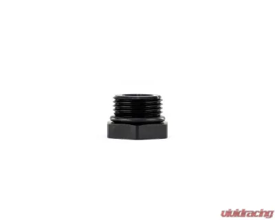 HPS Performance Products AN814-16 AN-16 Aluminum Thread Plug Black with Viton O-Ring - AN814-16