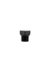 HPS Performance Products AN814-3 Aluminum AN-3 ORB Thread Plug Black Anodized with Viton O-Ring                                     - AN814-3 - Image 3