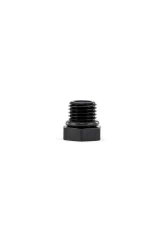 HPS Performance Products AN814-3 Aluminum AN-3 ORB Thread Plug Black Anodized with Viton O-Ring                                     - AN814-3 - Image 4