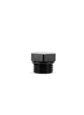 HPS Performance Products AN814-6 HPS AN-6 ORB Thread Plug Aluminum Black Anodized                                     - AN814-6 - Image 3