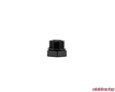 HPS Performance Products AN814-6 HPS AN-6 ORB Thread Plug Aluminum Black Anodized - AN814-6
