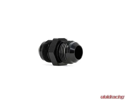 HPS Performance Products HPS Union Adapter Aluminum AN-12 Straight Black 6061 - AN815-12