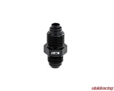 HPS Performance Products AN-6 to M16x1.5 O-Ring Tip Adapter Aluminum Black Finish - AN816-06-M1615INV
