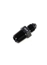 HPS Performance Products AN816-4-4 AN to 1/4 NPT Adapter Aluminum Black 6061 37 Degree Flare                                     - AN816-4-4 - Image 3