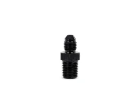 HPS Performance Products AN816-4-4 AN to 1/4 NPT Adapter Aluminum Black 6061 37 Degree Flare