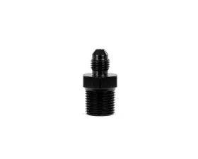 HPS Performance Products AN816-3-4 AN to 1/4 NPT Adapter, 6061 Aluminum, Black Finish