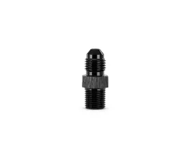 HPS Performance Products AN816-4 AN to 1/8 NPT Adapter Aluminum Black 6061 for Fuel Oil Coolant
