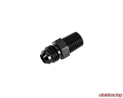 HPS Performance Products AN816-6 AN to 1/4 NPT Adapter Aluminum Black 6061 for Automotive Use - AN816-6