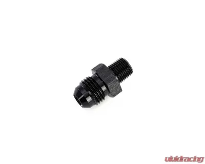 HPS Performance Products AN816-6-2 AN to NPT Adapter -6 to 1/8 NPT Aluminum Black - AN816-6-2