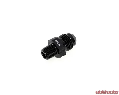 HPS Performance Products AN816-6-2 AN to NPT Adapter -6 to 1/8 NPT Aluminum Black - AN816-6-2