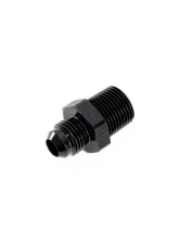 HPS Performance Products AN816-6-6 AN to 3/8 NPT Adapter Aluminum Black 6061                                     - AN816-6-6 - Image 2